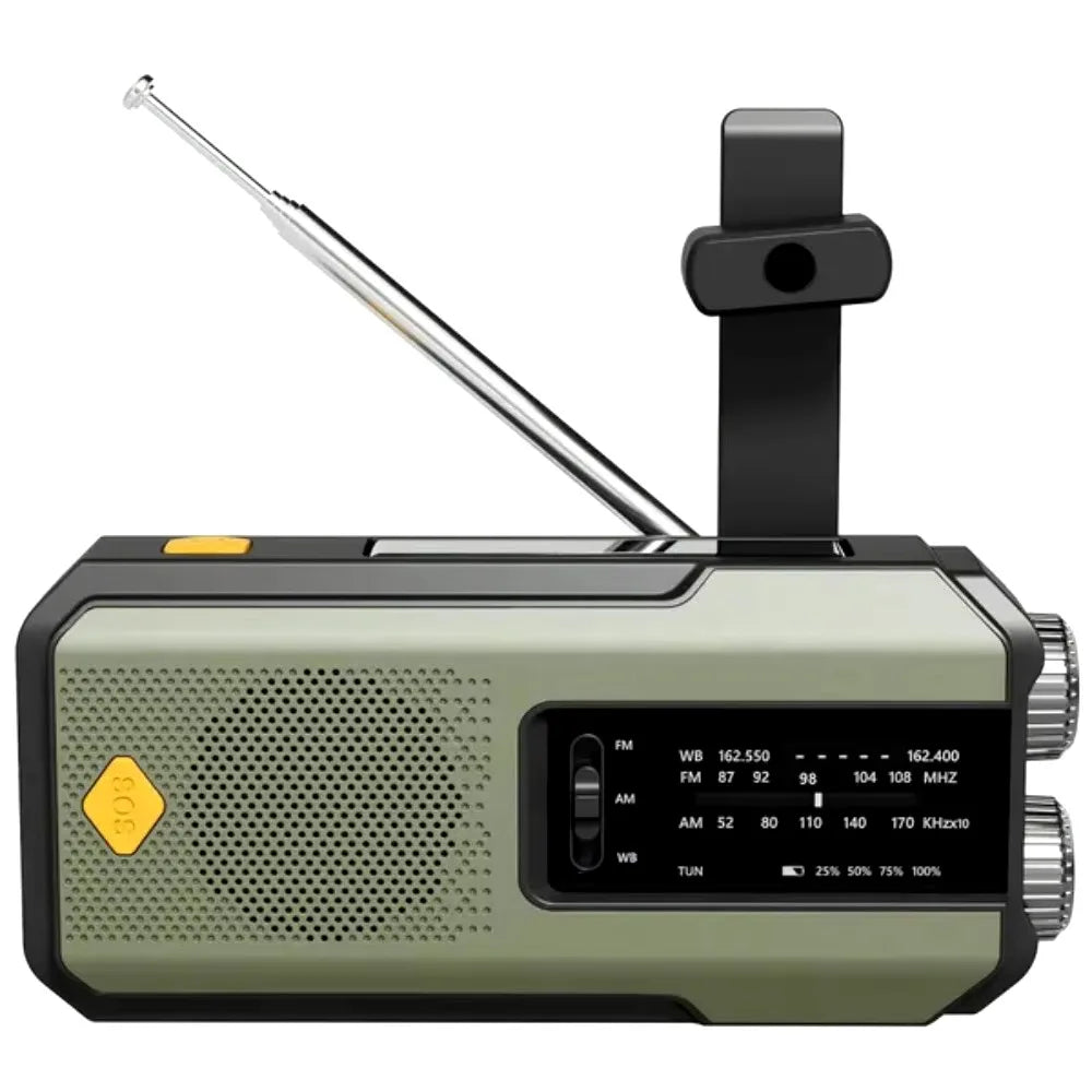 STONEGO Mini Portable Radio Handheld Rechargeable Digital FM USB TF MP3 Player Stonego Speaker Devices Supplies