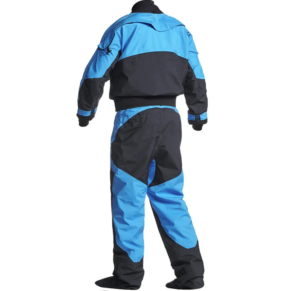 Kayaking Dry Suit For Men With Seat Zip Waterproof Breathable Drysuits