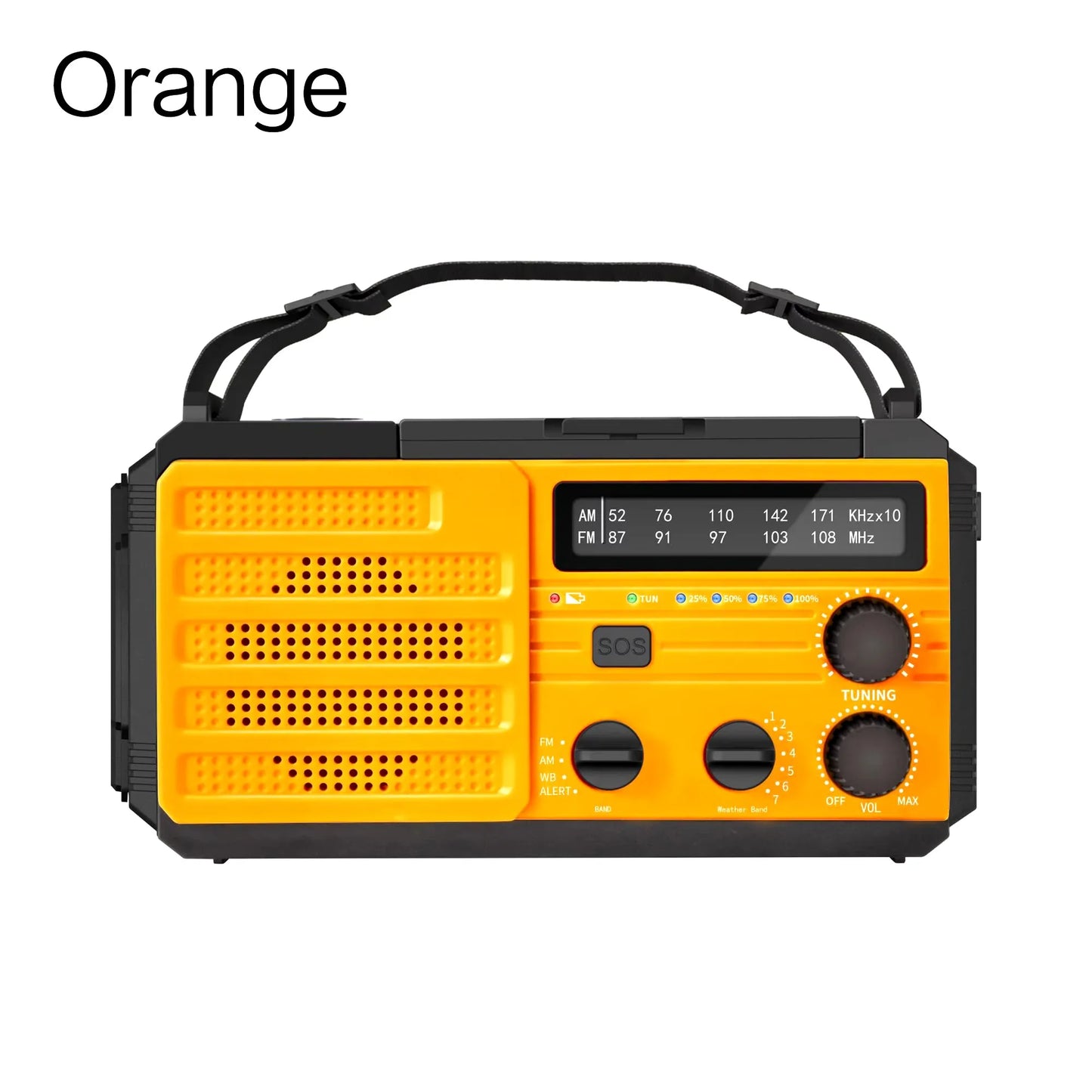STONEGO Mini Portable Radio Handheld Rechargeable Digital FM USB TF MP3 Player Stonego Speaker Devices Supplies