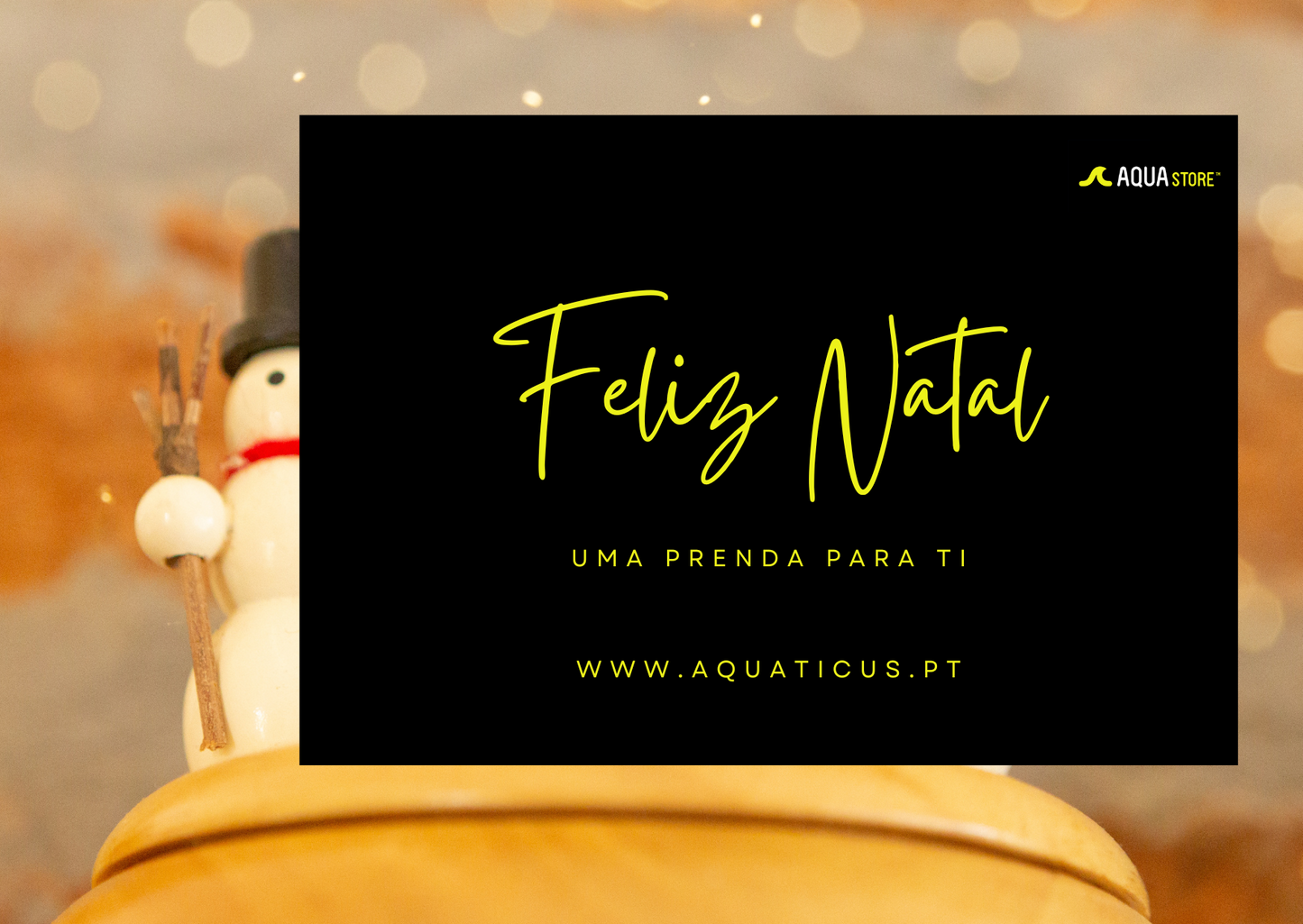 Cartão de Oferta da Aquaticus