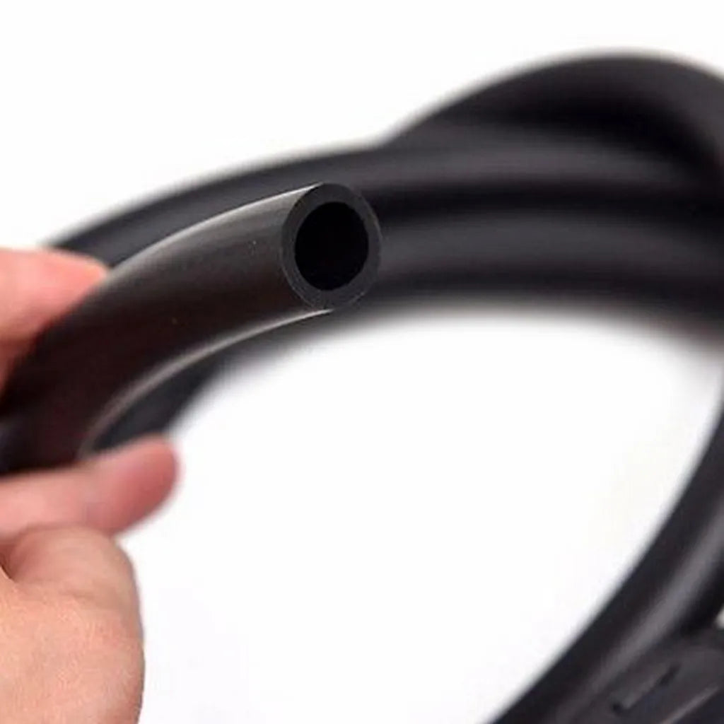 Rubber RV Marine Boat Fuel Line Hose with Primer Bulb 1/4 inch 6mm, 6 Feet/2 Meter Fuel Line Assembly for Boat RV Tractor