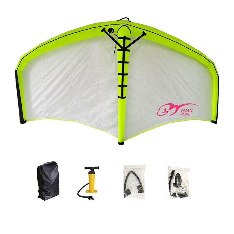 3M/4M/5M/6M Handheld Inflatable V-Shape Wingfoil Sail Wing Foil Wind Kite Surfing Windsurf Wingsurf Wingboard Kitesurf KW02