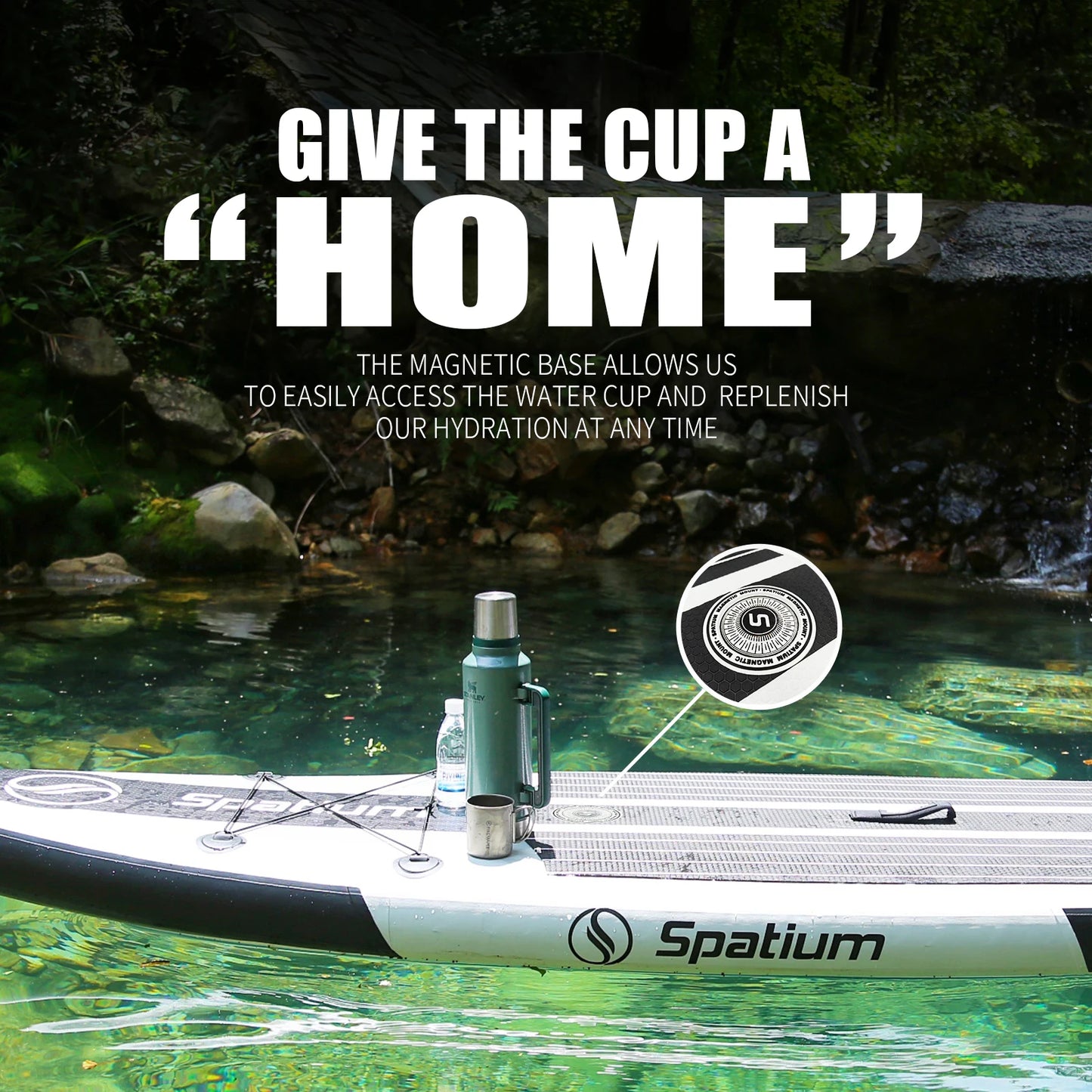 Spatium SHINE sup Board Dropshipping Board Inflatable Surf sup Paddle Board Set for Water Sports