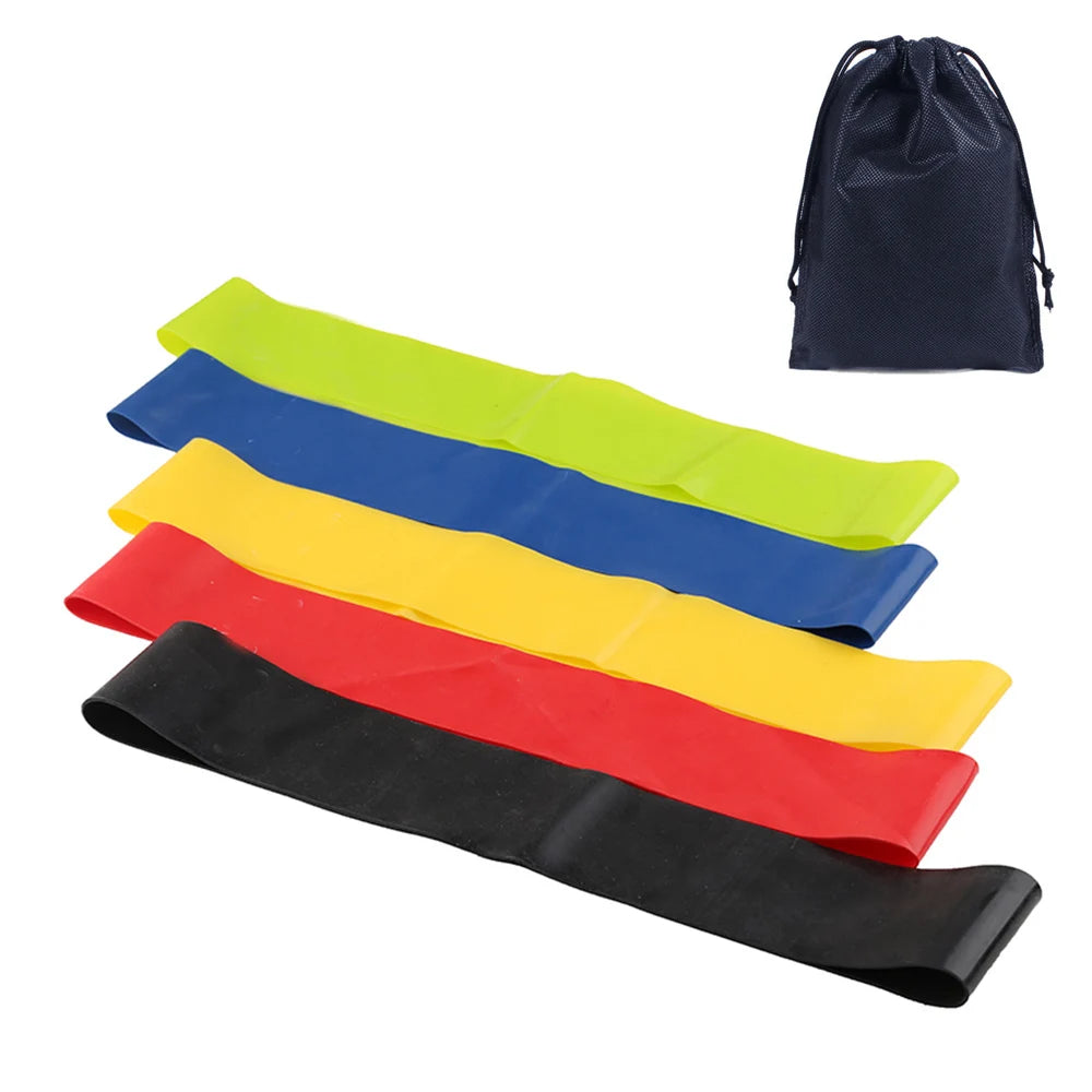 Resistance Bands natural Latex& TPE Gym Strength Training Fitness Equipment Expander Yoga Rubber band