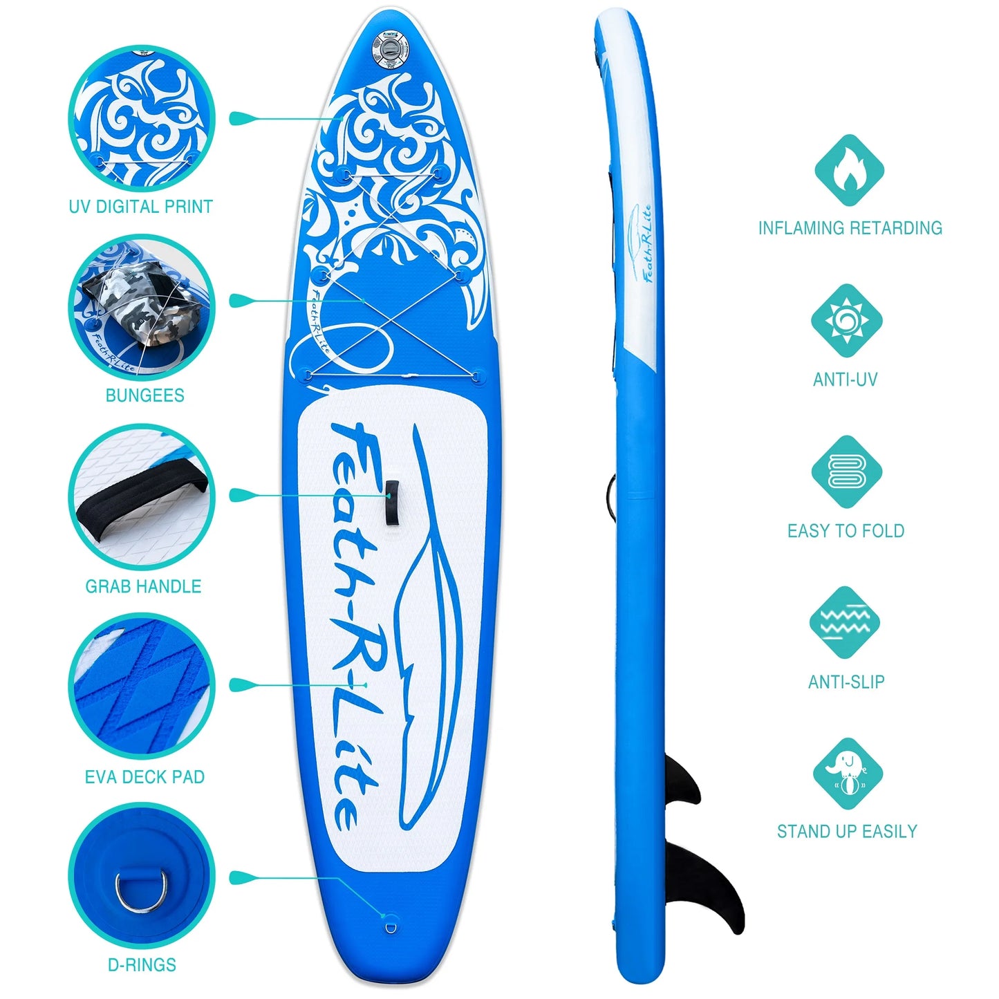 FUNWATER Free Shipping Dropshipping OEM Inflatable Price Surfboards Paddle Board sup Paddleboard Surf Rescue Body Board