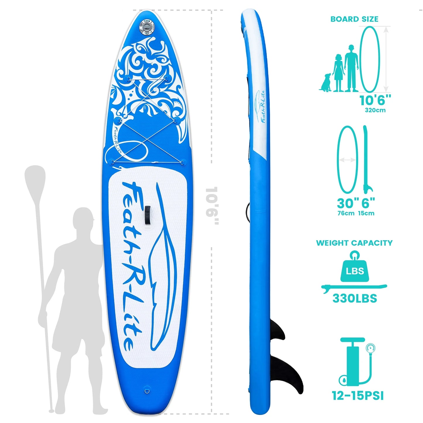 FUNWATER Free Shipping Dropshipping OEM Inflatable Price Surfboards Paddle Board sup Paddleboard Surf Rescue Body Board