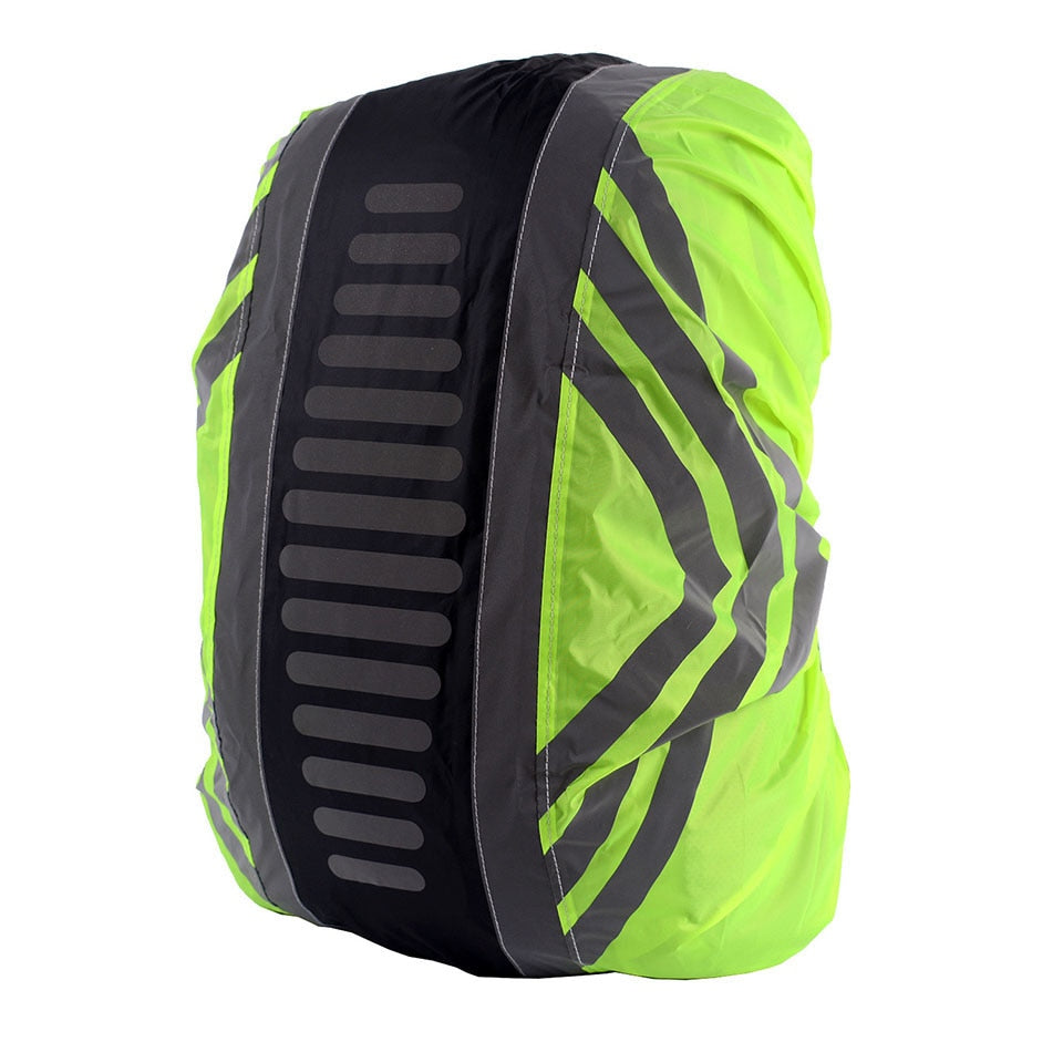20-55L New Reflective Backpack Cover Sport Bag Covers Rain Cover Backpack Outdoor Riding Dustproof Waterproof Rainproof Covers