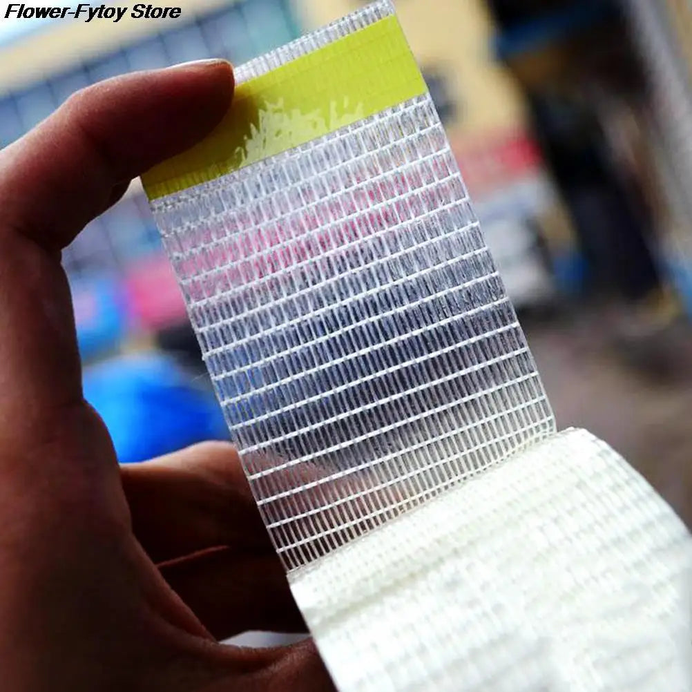 Ripstop Windsurfing Sail Sailboard Kite Tent Repair Patch Tape Waterproof Transparent Film Grid Translucent 5cm*5m