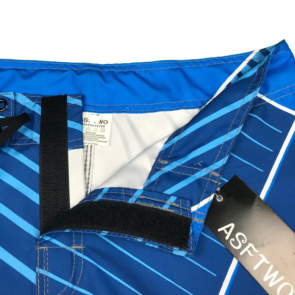 2023 Men Beach Shorts Swim Shorts Bermudas Summer Boardshorts Homme Swimwear Quick Dry Surf Board Swimming Running Beach Pants