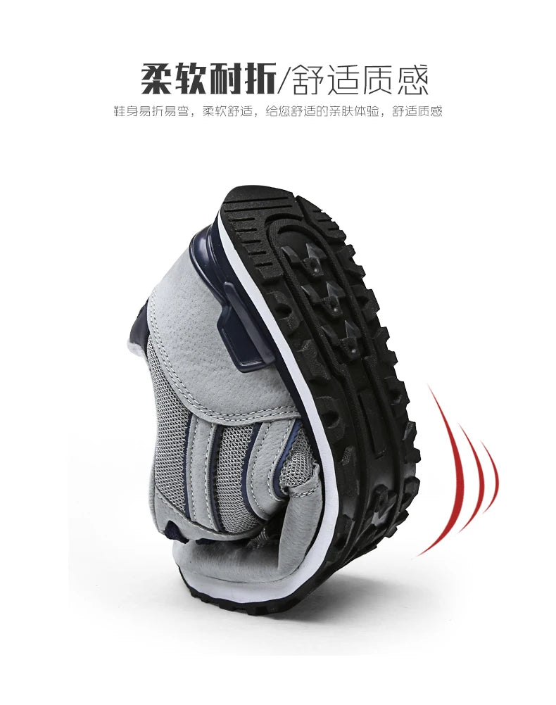 Fashion Brand Casual Sneakers for Men Air Mesh Shoes Non-slip Casual Shoes Sweat-Absorbant Sneakers Zapatos De Hombres Male