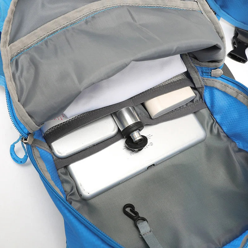 Outdoor Sport Cycling Running Training Water Bag Helmet Storage Hydration Backpack UltraLight Hiking Pack 18L Bike Rucksack
