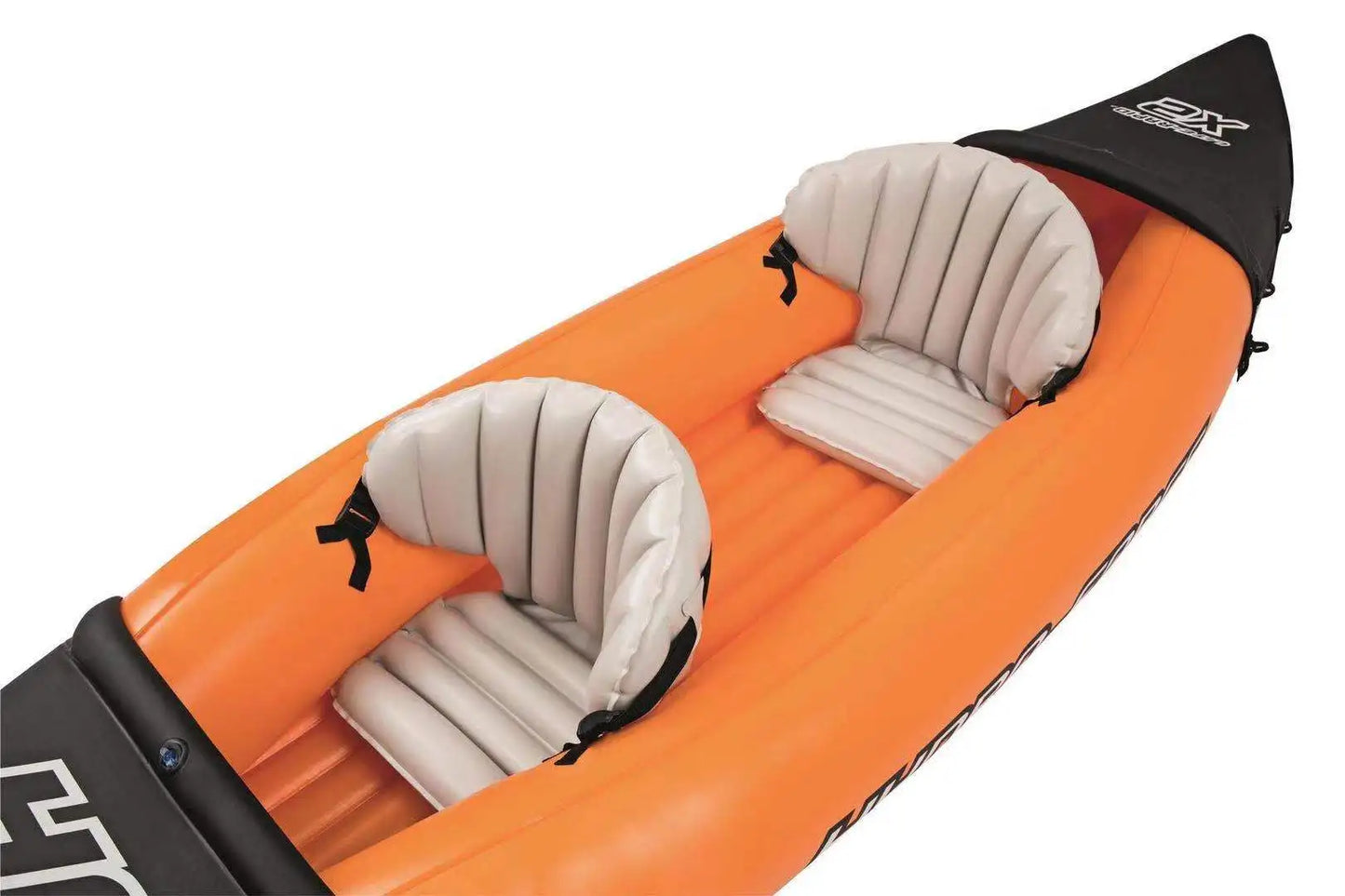 Selfree-Inflatable Kayak Fishing Boat Portable Water Sport with Paddle Pump and Bag 2Persons Size 321X88 cm Orange 2023 Drop