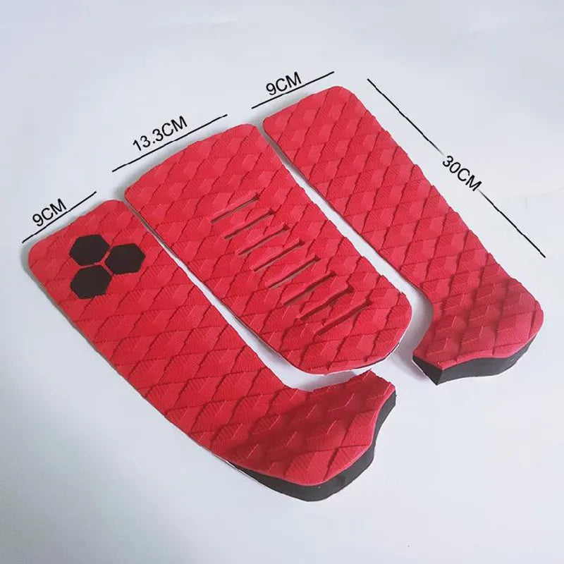 3pcs/Lot Non-slip EVA Surfing Surfboard Pads SUP Surf Kiteboard Skimboard Stand Up Paddleboard Traction Mat Grip Kicktail Foot