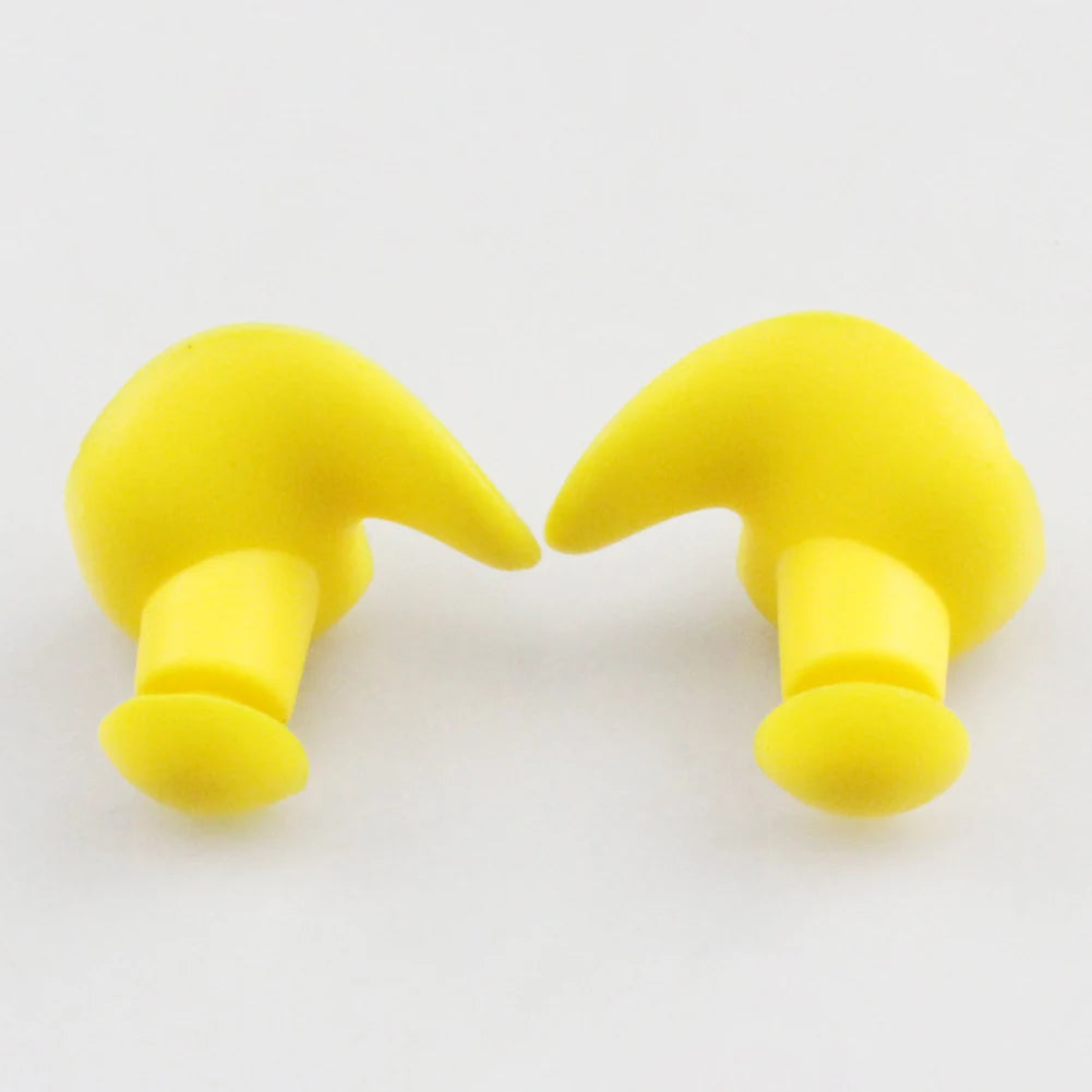 Summer Swimming Earplugs Set With Box Silicone Waterproof Anti-noise Surf Diving Outdoor Water Sports Pool Accessories