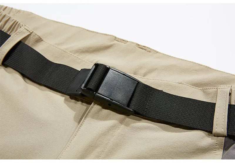 Spring Summer Men Outdoor Trousers Fashion Sport Pants Quick Drying Casual Hiking Mountain Climbing Waterproof Cargo Pants Men