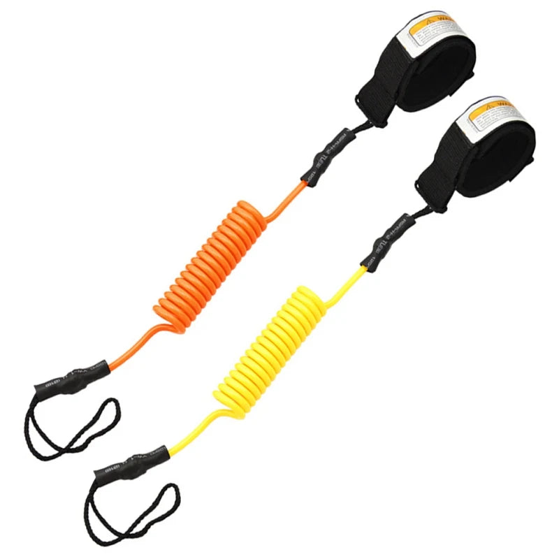 Surfing Kayak Leash Rope Boat Safety Paddle Stand Up Paddle Surfing Leash Safety Hand Rope For Surfboard Surfing Accessories