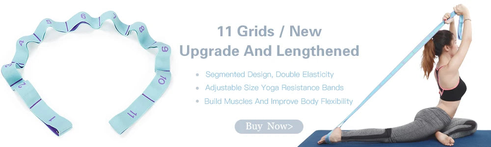 Yoga Pilates Stretch Resistance Band Exercise Fitness Band Training Elastic Exercise Fitness Rubber 150cm natural rubber Gym