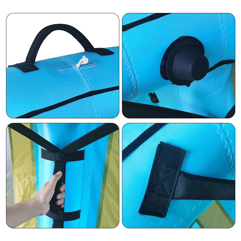 Handheld Kitesurf Wingfoil Sail Inflatable Wing Foil Windsurfing Hydrofoil Wingsurf SUP Surf Wingboard