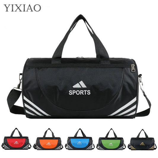 Waterproof Nylon Gym Bags Outdoor Yoga Sports Training Handbag Men Women Fitness Travel Storage Crossbody Sport Bags