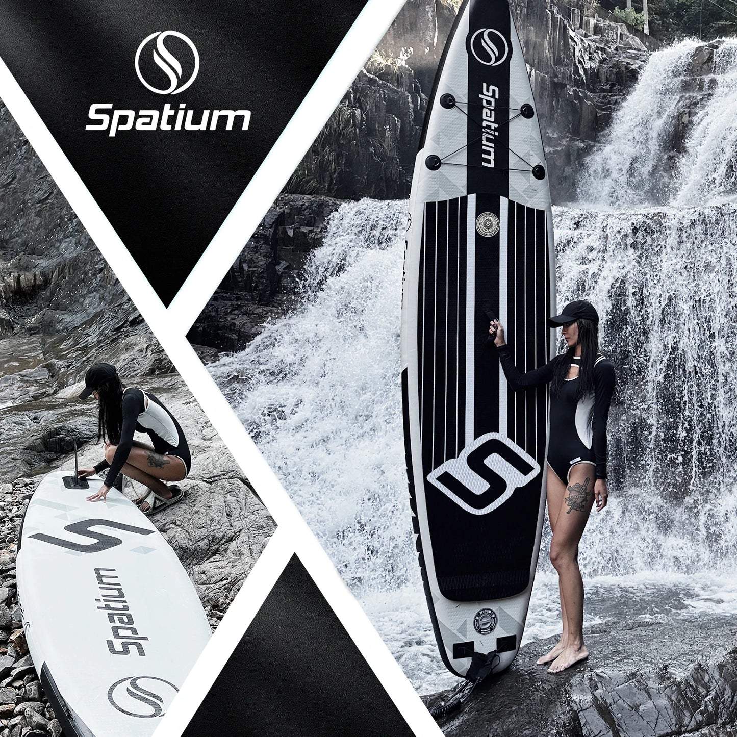 Spatium SHINE sup Board Dropshipping Board Inflatable Surf sup Paddle Board Set for Water Sports