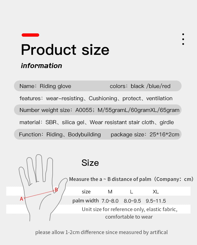 Bicycle Gloves Fitness Half Finger Cycling Glove Female Silicone Gel Anti-Slip Summer Breathable MTB Mittens Lycra M L XL