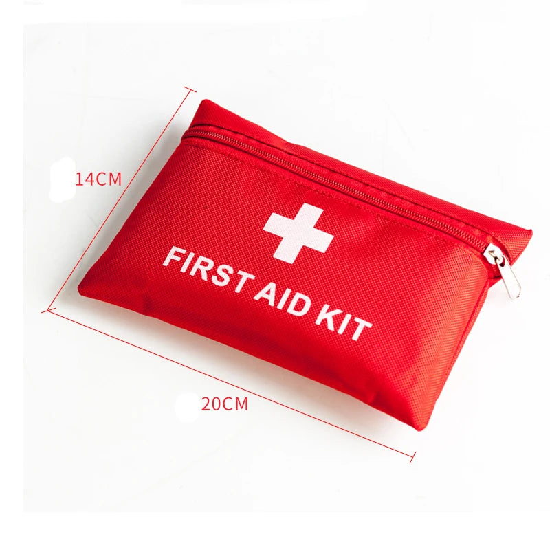 39pcs Emergency Bag Complete First Aid Kit Car Survival Kit Home Medical Supplies Storage Bag Camping Travel Medical Organizer