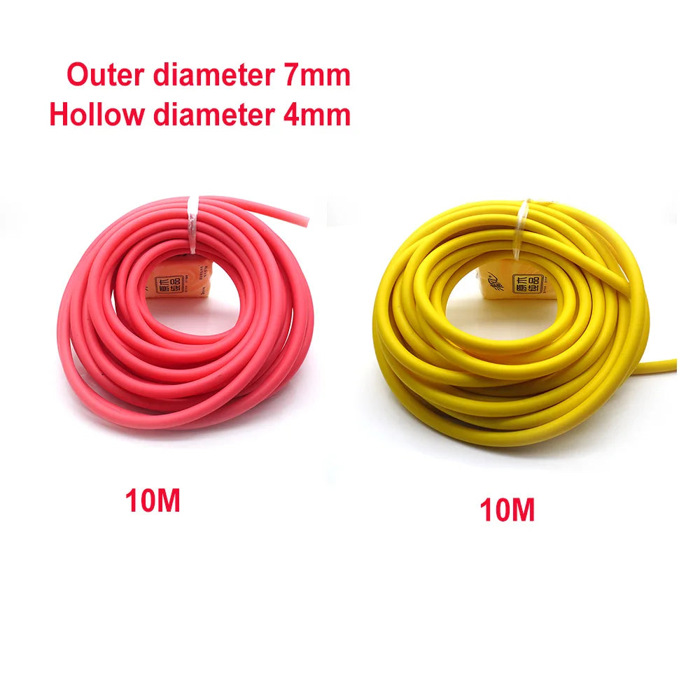 Resistance Band 5-10M A Piece Size 3070 4070 Natural Rubber Band Latex Tube Pull Rope Tourniquet Rope exercise bands