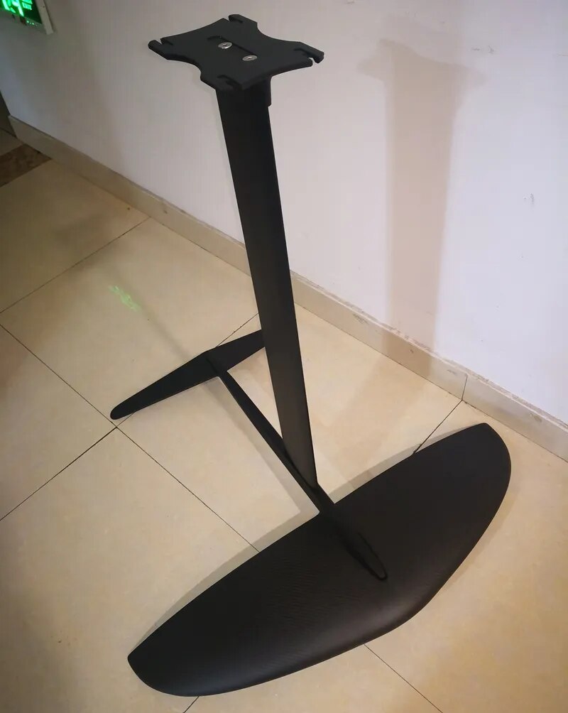 Larger L hydrofoil Pure 3K Carbon Wings+Aluminum fuselage mast plate Hydrofoil Foils for SUP Surf Foil