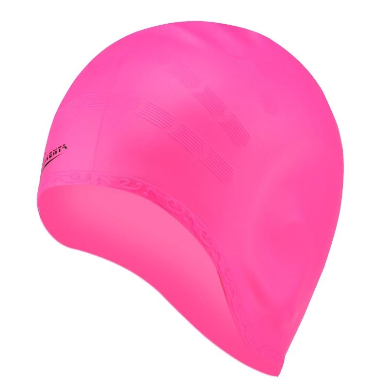 Adults High Elastic Swimming Caps Men Women Waterproof Swimming Pool Cap Protect Ears Long Hair Large Silicone Diving Hat