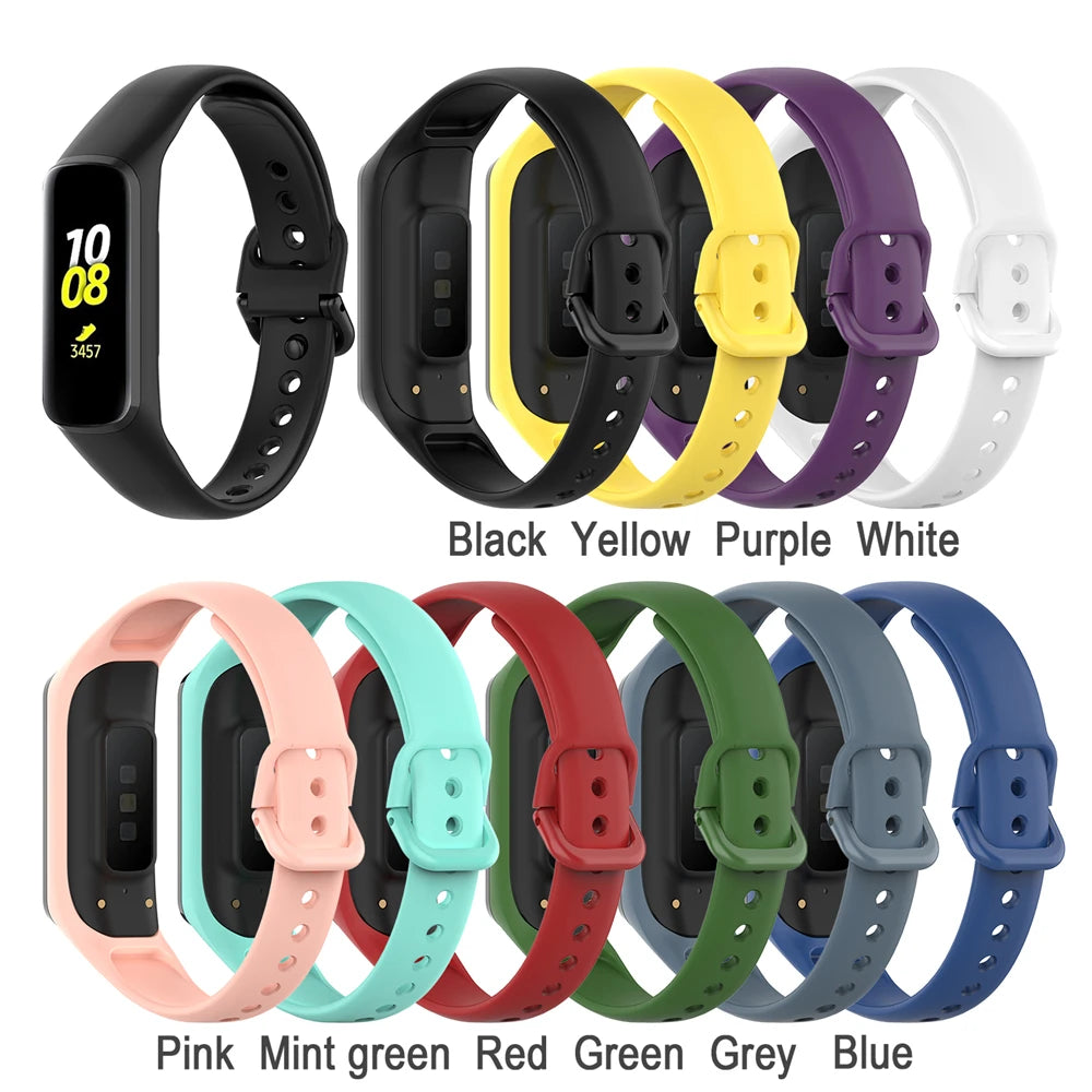 Silicone Strap For Samsung Galaxy Fit-e R375 Smart Watch Band Replacement Watchband Bracelet Wristband For Samsung Galaxy Fit E