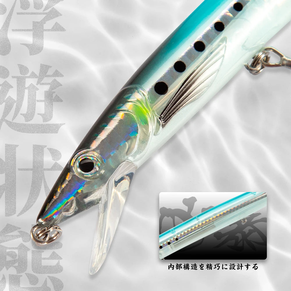 Hunthouse Fishing Jerkbait Lure Minnow Jerkbait Sea Lure Long Casting Minnow Floating Pesca Fishing Tackle Seabass
