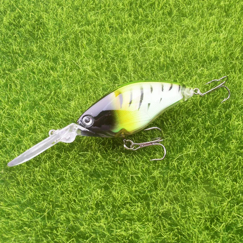 1PCS Trolling Wobblers Rattle Hard Lure 11cm 18g Fishing Artificial Bait Pike Floating Deep Diving Crankbaits Pesca Bass Tackle