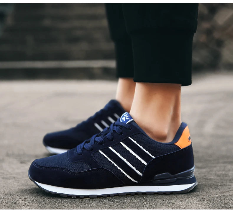 Fashion Brand Casual Sneakers for Men Air Mesh Shoes Non-slip Casual Shoes Sweat-Absorbant Sneakers Zapatos De Hombres Male