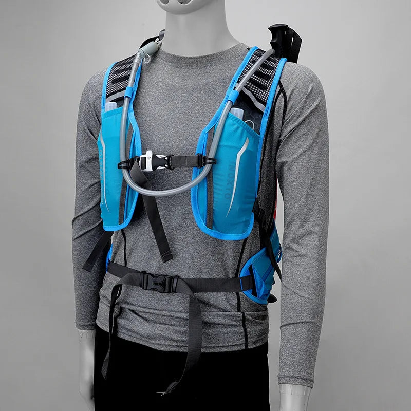 Outdoor Sport Cycling Running Training Water Bag Helmet Storage Hydration Backpack UltraLight Hiking Pack 18L Bike Rucksack