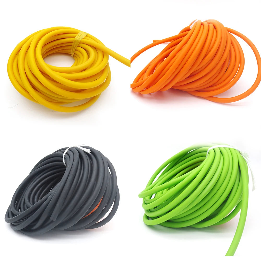 Resistance Band 5-10M A Piece Size 3070 4070 Natural Rubber Band Latex Tube Pull Rope Tourniquet Rope exercise bands