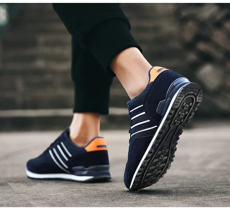 Fashion Brand Casual Sneakers for Men Air Mesh Shoes Non-slip Casual Shoes Sweat-Absorbant Sneakers Zapatos De Hombres Male