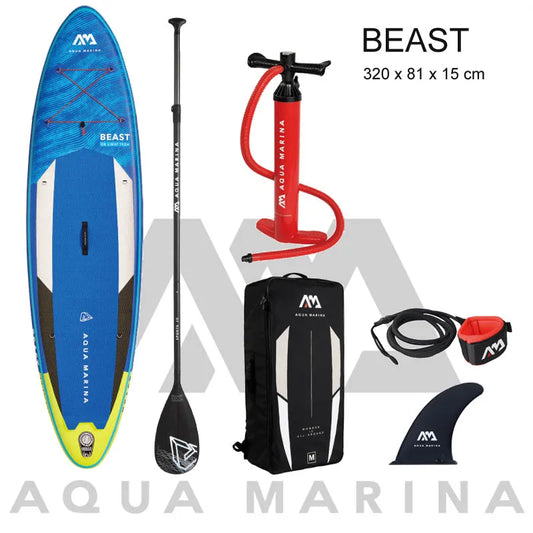 AQUA MARINA surfboard BEAST inflatable SUP stand up paddle board surf kayak boat dinghy raft water sport