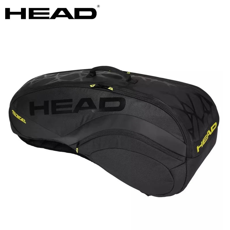 6-pack Genuine HEAD Tennis Bag Radical 25th Anniversary Limited Edition Tenis Raquete De Padel Backpack Large Capacity Tenis Bag