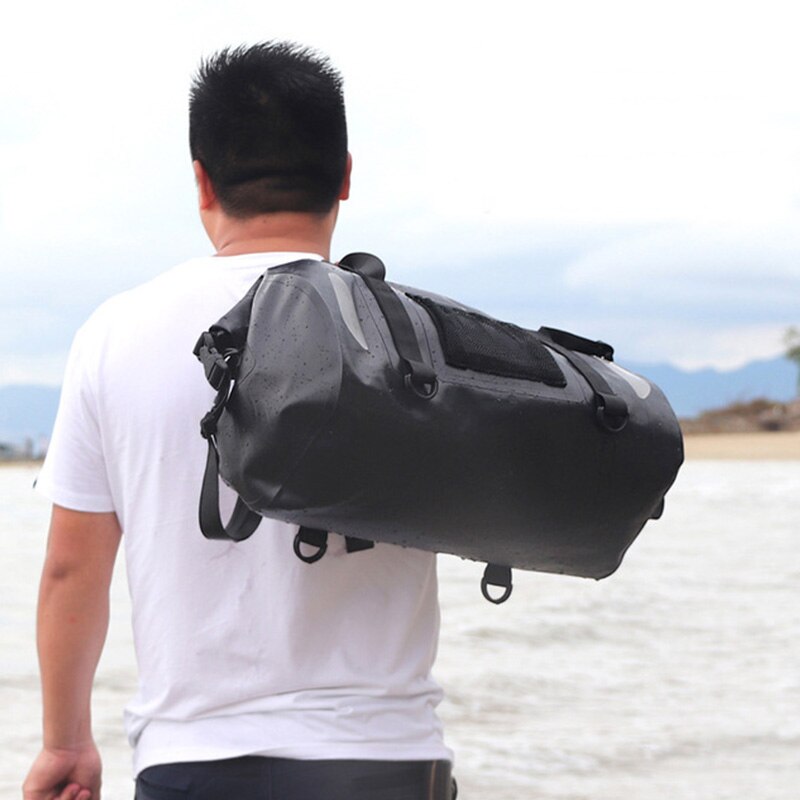 PVC Waterproof Bag Dry Wet Depart Ocean Pack River Beach Swim Kayak Backpack Outdoor Travel Trekking Camping Drybag Men Women