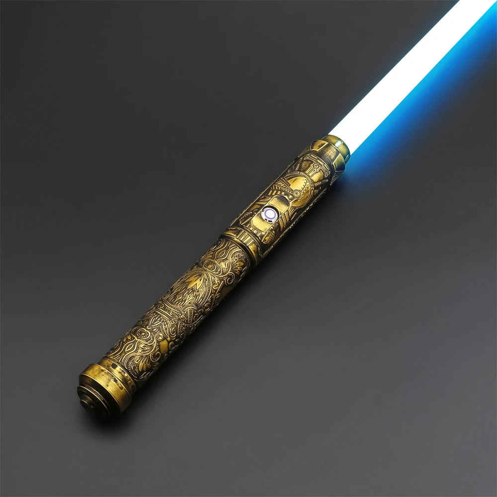 TXQSaber Neo Pixel and RGB Metal Hilt Smooth Swing Flash on Clash Blaster Sn Pixel Mandalorian High Quality Dueling LED Toys