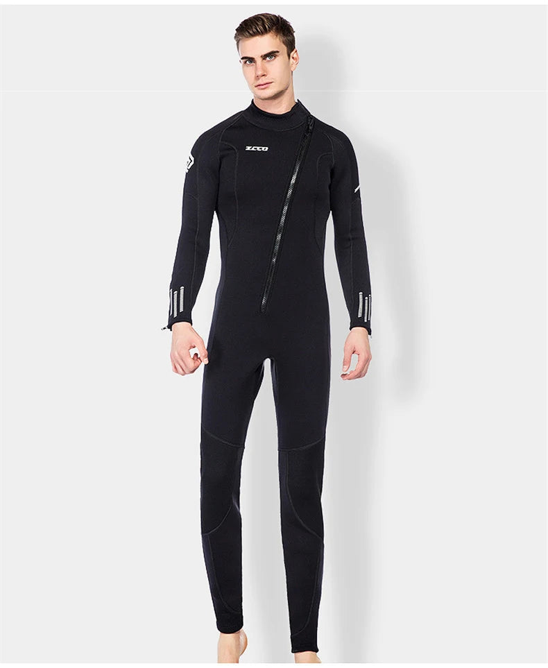 3MM Neoprene Wetsuit Men Surf Scuba Diving Suit Equipment Underwater Fishing Spearfishing Kitesurf Swimwear Wet Suit Equipment