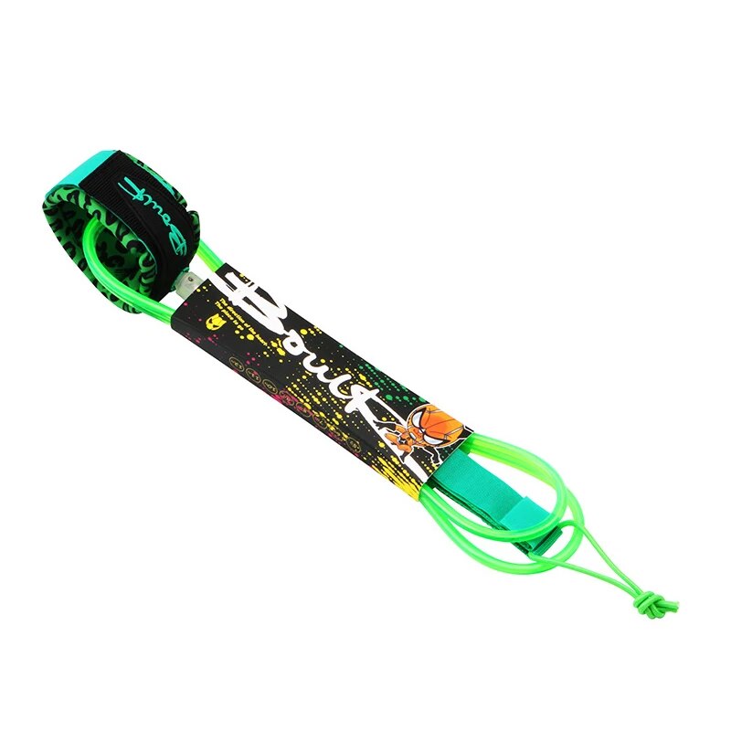 12/10/8/6 Surf Leash Surfboard Leash Premium SUP Surf Leg Rope Longboard Foot Rope With Ankle Cuff Surfing Accessories