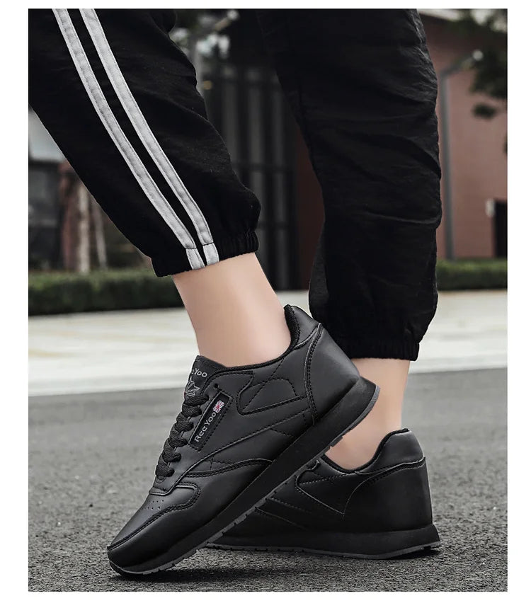 Couple Sneakers 2024 Fashion shoe Men Women Running Shoes Non Slip White Black Sport Shoes Outdoor Lace Up Walking Shoes Male