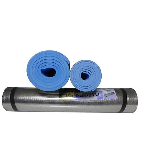 Aluminum Foil EVA Yoga Mat Non-Slip Gymnastics Fitness Pad On For Outdoor Picnic Beach Camping Mat Moisture-Proof 180x50x0.6cm