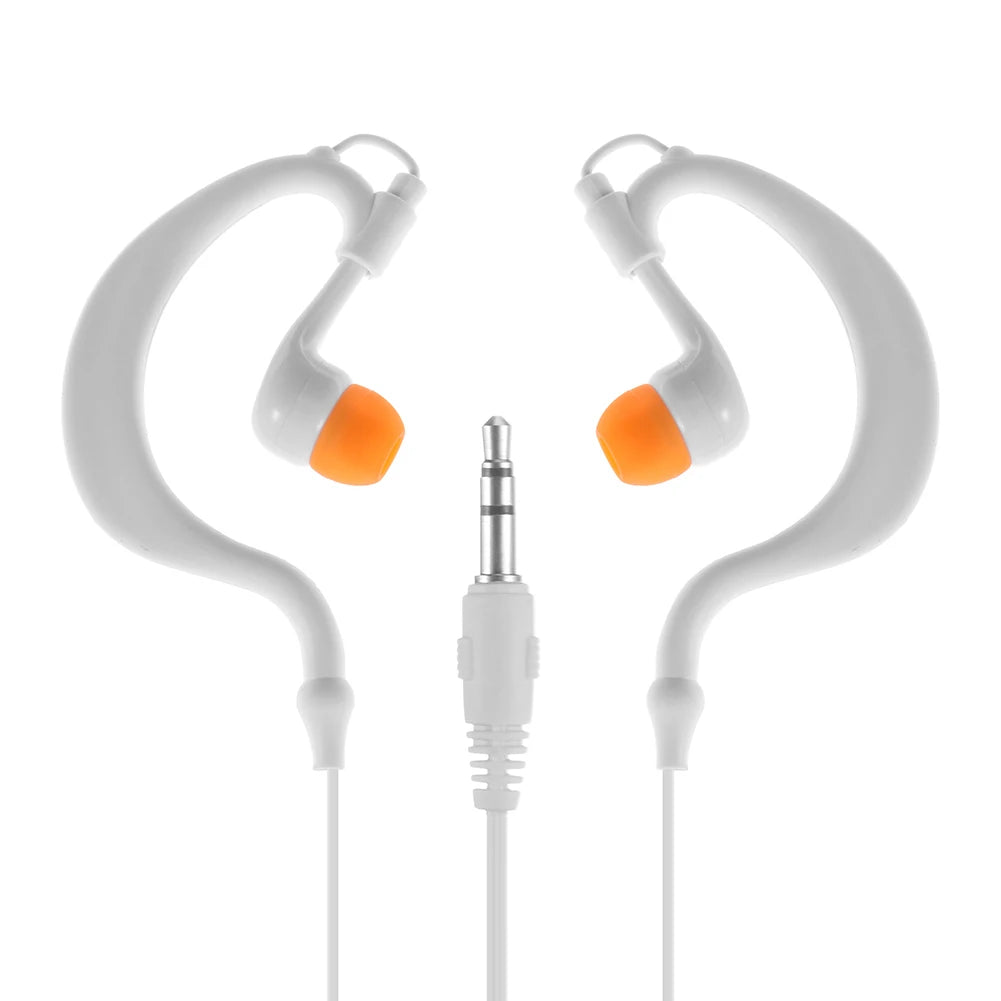 Ear-clip Type 3.5mm Swimming Diving Headphone Earphone IPX8 Waterproof Headset Water Sports MP3 for Phone Player