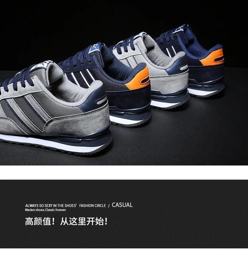 Fashion Brand Casual Sneakers for Men Air Mesh Shoes Non-slip Casual Shoes Sweat-Absorbant Sneakers Zapatos De Hombres Male