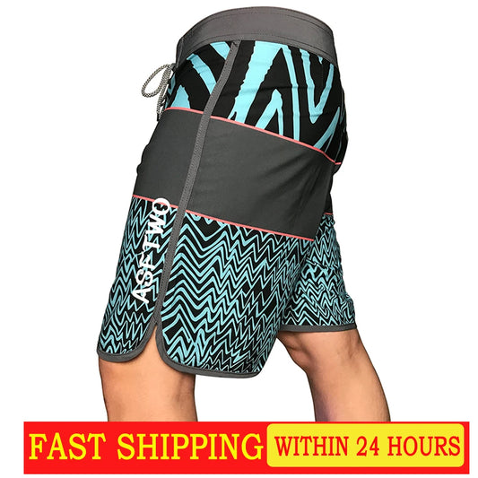 2021 new Brazil swimsuit men's shorts swimsuit water sports pants waterproof stretch surf beach pants Bermuda shorts plate pants