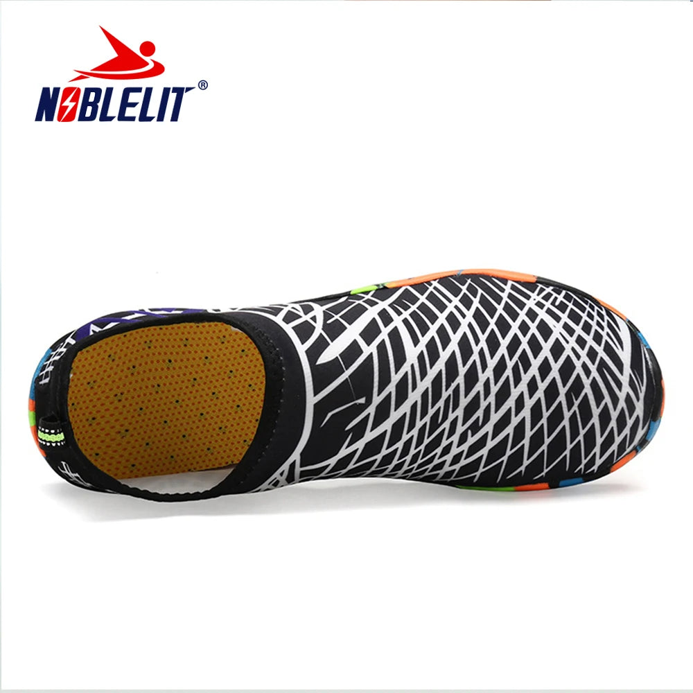 Men Women Beach Barefoot Aqua Socks Sneakers Water Shoes Gym Sports Surfing Diving Swimming Bathing Snorkeling Shoes Kids Adults