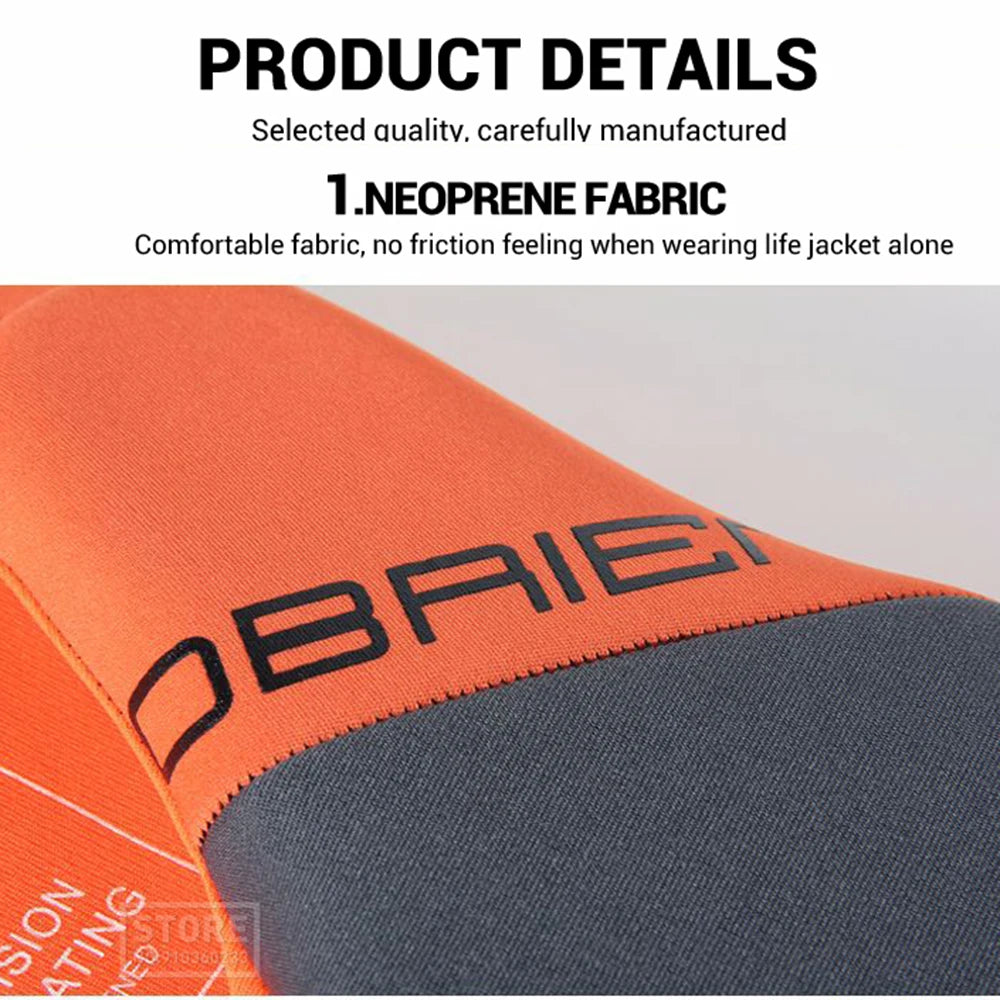 Kayak Life Jacket Adults Surf Life Vest Motorboats jet ski Wake board Raft Rescue Boat Clothing Fishing Vest Swimming Drifting