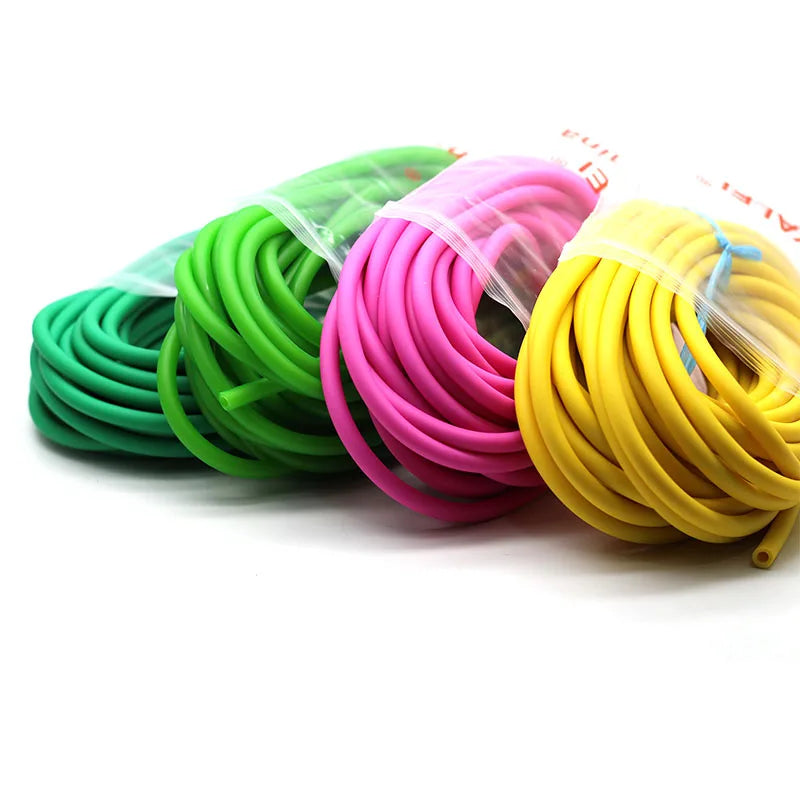 Resistance Band 5-10M A Piece Size 3070 4070 Natural Rubber Band Latex Tube Pull Rope Tourniquet Rope exercise bands